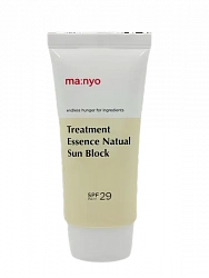 Manyo Солнцезащитный крем на основе растительных компонентов - Treatment Essence Natural Sun Block SPF 29 PA++ 50 мл