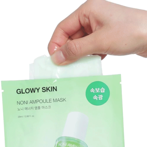 Celimax Увлажняющая маска с экстрактом нони Glowy Skin Noni Ampoule Mask