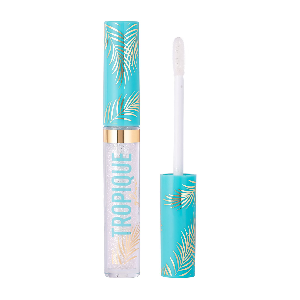 VIVIENNE SABO Блеск для губ Tropique Gloss, 3 мл (В) (02 Прозрачный с серебряным глиттером)