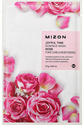 MIZON Тканевая маска с экстрактом лепестков розы