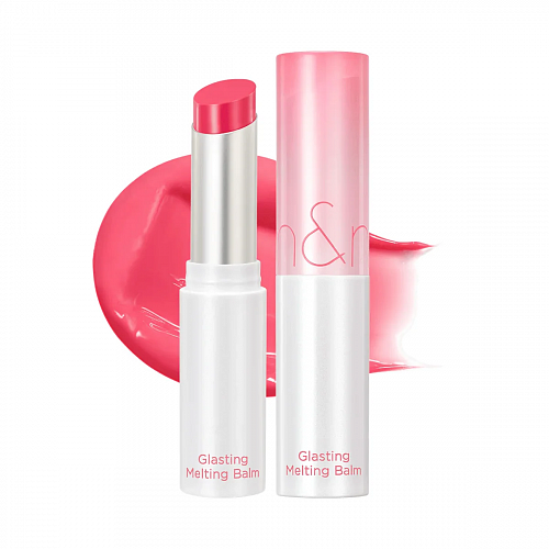 Rom&Nd Тающий оттеночный бальзам для губ Glasting Melting Balm, 3,5 г (02 Lovey Pink)
