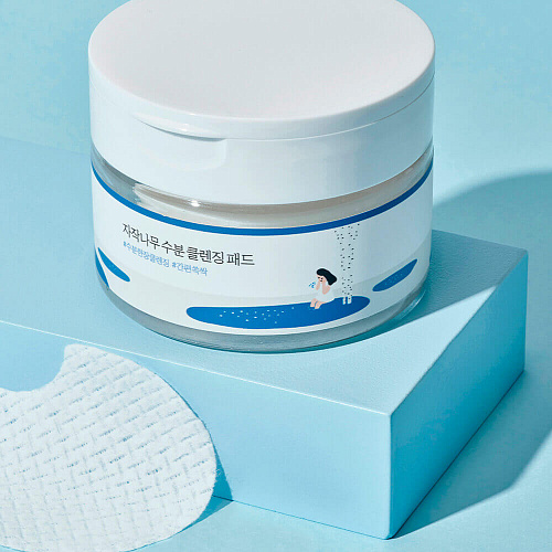 Round Lab Успокаивающие пэды с берёзовым соком Birch Juice Moisturizing Pad, 80 шт