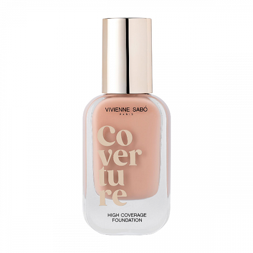 VIVIENNE SABO Стойкий тональный крем для лица с плотным покрытием Coverture High Coverage Foundation, 28 мл (01 · Молочно-бежевый)