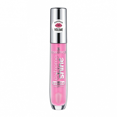 ESSENCE Блеск для губ Extreme Shine Volume Lipgloss, 5 мл (02 Summer Punch прозрачно-розовый)