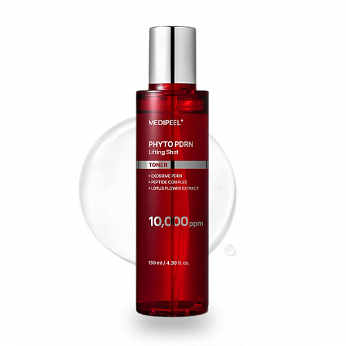 MEDI-PEEL Пептидный лифтинг-тонер с ПДРН и стволовыми клетками Phyto Exosome PDRN Lifting Shot Toner, 130 мл