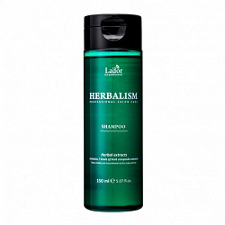 LADOR Слабокислотный травяной шампунь с аминокислотами Herbalism Shampoo, 150 мл