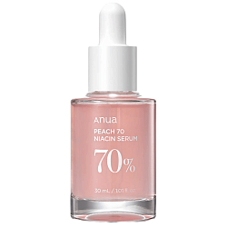 Anua Сыворотка с персиком для гладкой и сияющей кожи Peach 70% Niacin Serum, 30 мл