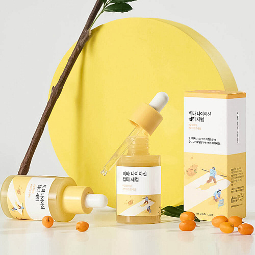 Round Lab Осветляющая капсульная сыворотка с ниацинамидом Vita Niacinamide Dark Spot Serum, 30 мл