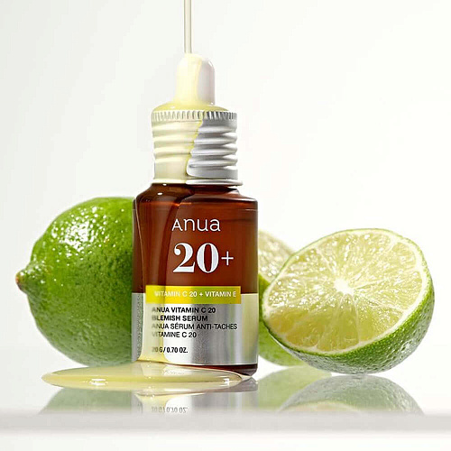 Anua Осветляющая липосомальная сыворотка с зелёным лимоном Green Lemon Vita C Serum, 20 г