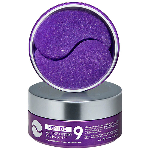 MEDI-PEEL Гидрогелевые лифтинг-патчи для век с пептидами Peptide 9 Volume Lifting Eye Patch Pro, 60 шт
