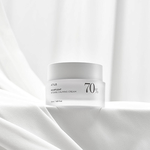 Anua Интенсивный барьерный крем на основе хауттюйнии Heartleaf 70% Intense Calming Cream, 50 мл
