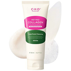 CKD Пенка для глубокого очищения с коллагеном и ретиналем - Retino collagen small molecule 300 pore cleansing foam, 150 мл