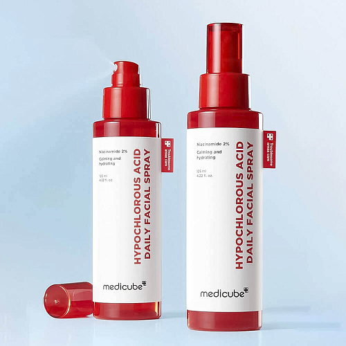Medicube Успокаивающий мист для проблемной кожи Hypochlorous Acid Daily Facial Spray, 125 мл