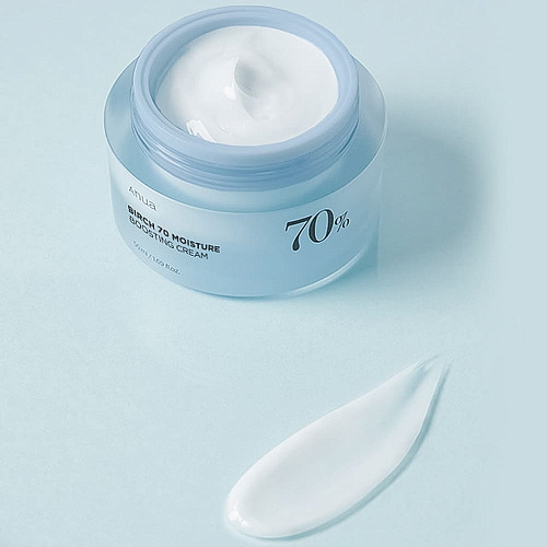 Anua Успокаивающий крем с берёзовым соком Birch 70% Boosting Cream Moisture, 50 мл