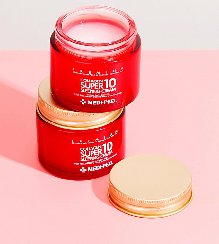 MEDI-PEEL Ночной крем для лица с коллагеном Collagen Super10 Sleeping Cream 70 мл