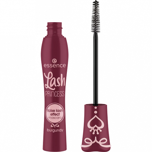 ESSENCE Тушь для ресниц Lash Princess, Бордовая/burgundy