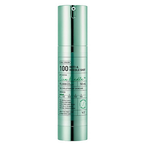 VT Cosmetics Бустер-сыворотка с микроиглами и ретинолом Reti-A Reedle Shot 100, 50 мл