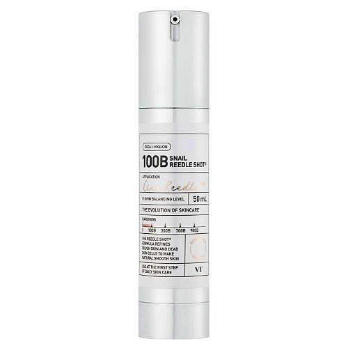 VT Cosmetics Бустер-сыворотка с микроиглами и муцином улитки Snail Reedle Shot 100B, 50 мл