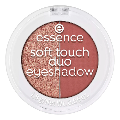 ESSENCE Тени для век двойные Soft Touch Duo Eyeshadow, 1,8 гр (01 Bronze Beauty)