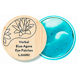 L.SANIC Гидрогелевые патчи с экстрактом голубой агавы Herbal Blue Agave Hydrogel Eye Patches, 60 шт