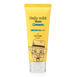 VILLAGE 11 FACTORY Солнцезащитный крем для ежедневного применения Daily mild Sun Cream SPF50+ PA++++ 50 мл хим