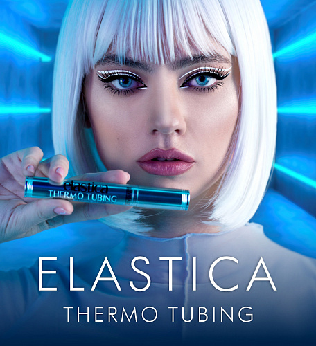 LUXVISAGE Тушь для ресниц объемная ELASTICA THERMO TUBING, 9 гр черная