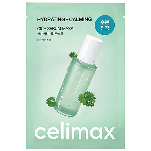Celimax Успокаивающая маска с экстрактом центеллы Cica Calming Serum Mask