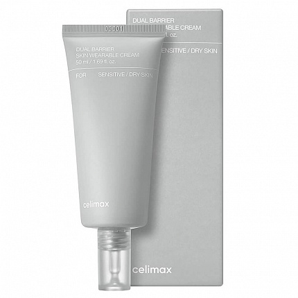 Celimax Крем для восстановления защитного барьера кожи - Dual barrier skin wearable cream, 50мл
