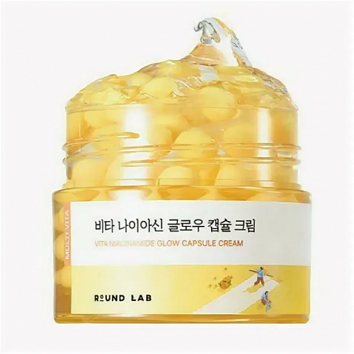 Round Lab Капсульный осветляющий крем с ниацинамидом Vita niacinamide glow caple cream, 50 мл