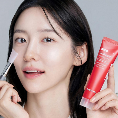 MEDI-PEEL Маска-плёнка для сужения пор с коллагеном Red Lacto Collagen Wrapping Mask, 70 мл