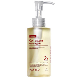 MEDI-PEEL Гидрофильное масло с коллагеном и пробиотиками Red Lacto Collagen Cleansing Oil 2.0, 155 мл