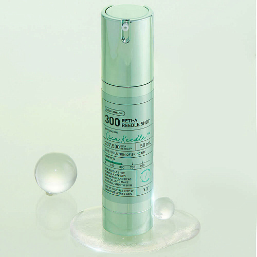 VT Cosmetics Интенсивная бустер-сыворотка с микроиглами и ретинолом Reti-A Reedle Shot 300, 50 мл