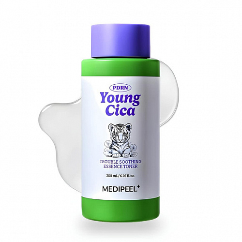 MEDI-PEEL Успокаивающий тонер с центеллой и ПДРН Young Cica PDRN Trouble Soothing Essence Toner, 200 мл