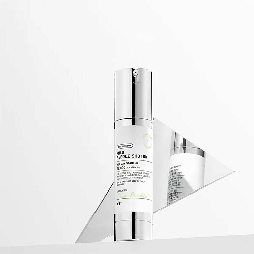 VT Cosmetics Бустер-сыворотка с микроиглами для ежедневного применения Mild Reedle Shot 50, 50 мл