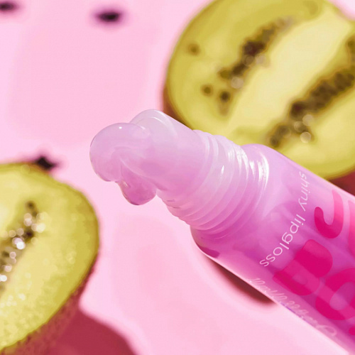 ESSENCE Блеск для губ Juicy Bomb Party shiny lipgloss, 10 мл (04 Kiwi Kisses)