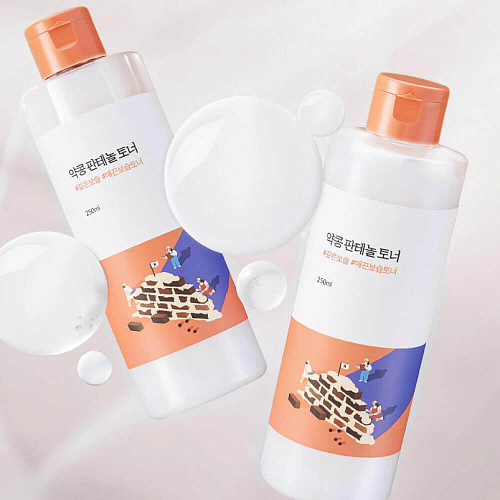 ROUND LAB Барьерный тонер с чёрной соей и пантенолом Soybean Panthenol Toner, 250 мл