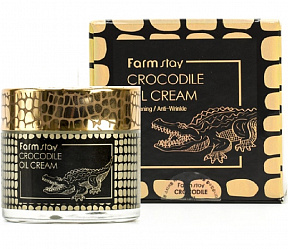 FARMSTAY Крем с крокодильим жиром Crocodile Oil Cream 70 гр