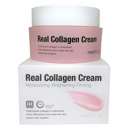 Meditime Крем антивозрастной с коллагеном - Real collagen cream, 50 мл