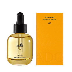 LADOR Питательное парфюмированное масло для сухих и поврежденных волос с древесно-травяным ароматом Perfumed Hair Oil 02 Hinoki, 30 мл