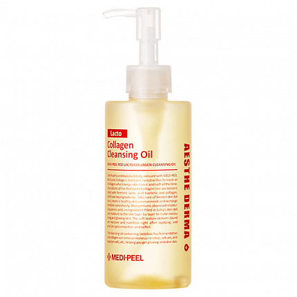 MEDI-PEEL Гидрофильное масло с лактобактериями и коллагеном Red Lacto Collagen Cleansing Oil, 200 мл