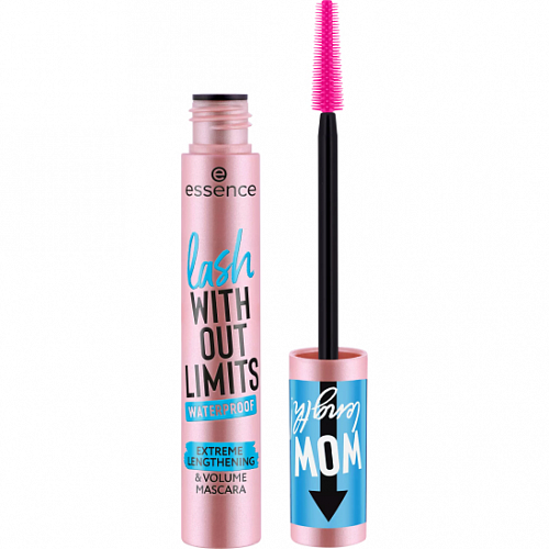 ESSENCE Тушь для ресниц водостойкая Lash Without Limits WP, 03 Black
