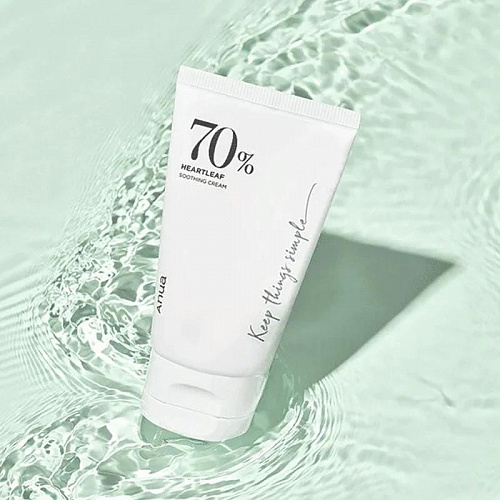 Anua Успокаивающий крем с хауттюйнией Heartleaf 70% Cream Soothing, 100 мл