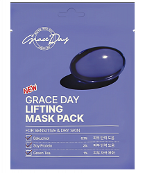 GRACE DAY Тканевая маска lifting FOR SENSITIVE/DRY SKIN MASK PACK, 27 мл