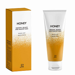 J:ON Маска для лица МЕД Honey Wash Off Mask Pack, 50 гр