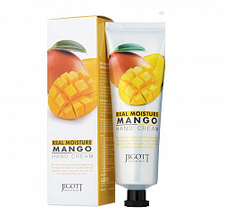 JIGOTT Увлажняющий крем для рук с маслом манго Real Moisture Mango Hand Cream