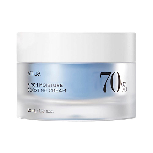 Anua Успокаивающий крем с берёзовым соком Birch 70% Boosting Cream Moisture, 50 мл