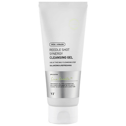VT Cosmetics Успокаивающий гель для умывания с центеллой и микроиглами Reedle Shot Synergy Cleansing Gel, 150 мл