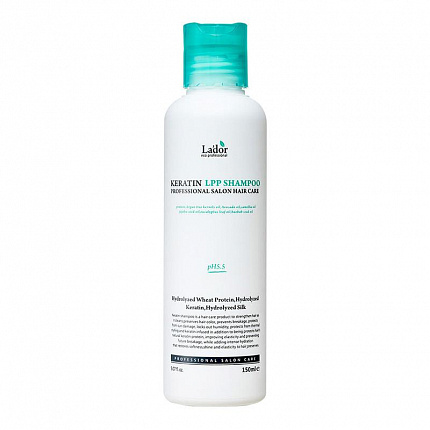 LADOR Шампунь для волос кератиновый Keratin LPP Shampoo, 150 мл