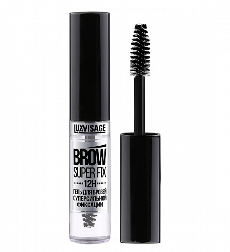 LUXVISAGE Гель для бровей суперсильной фиксации BROW SUPER FIX 12H, 6 г (бесцветный)