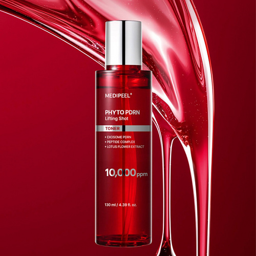 MEDI-PEEL Пептидный лифтинг-тонер с ПДРН и стволовыми клетками Phyto Exosome PDRN Lifting Shot Toner, 130 мл